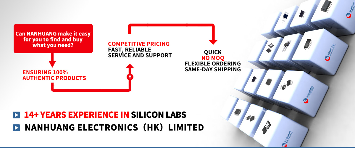 NHE Offers a Wide Variety of Semiconductors from Silicon Labs Authorized Distributor