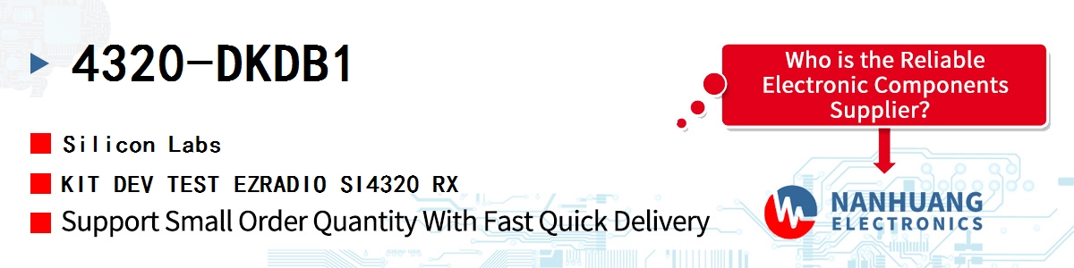 4320-DKDB1 Silicon Labs KIT DEV TEST EZRADIO SI4320 RX