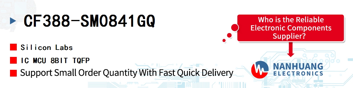 CF388-SM0841GQ Silicon Labs IC MCU 8BIT TQFP