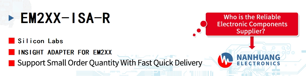 EM2XX-ISA-R Silicon Labs INSIGHT ADAPTER FOR EM2XX