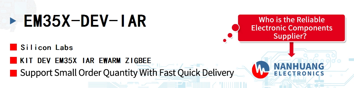 EM35X-DEV-IAR Silicon Labs KIT DEV EM35X IAR EWARM ZIGBEE