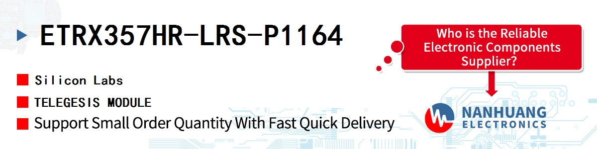 ETRX357HR-LRS-P1164 Silicon Labs TELEGESIS MODULE