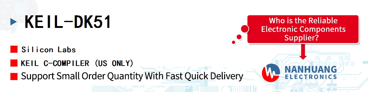 KEIL-DK51 Silicon Labs KEIL C-COMPILER (US ONLY)