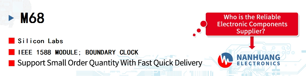 M68 Silicon Labs IEEE 1588 MODULE; BOUNDARY CLOCK