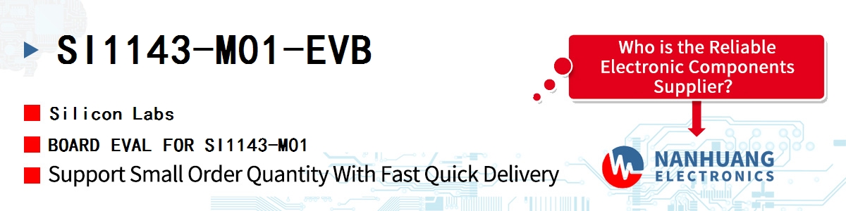 SI1143-M01-EVB Silicon Labs BOARD EVAL FOR SI1143-M01