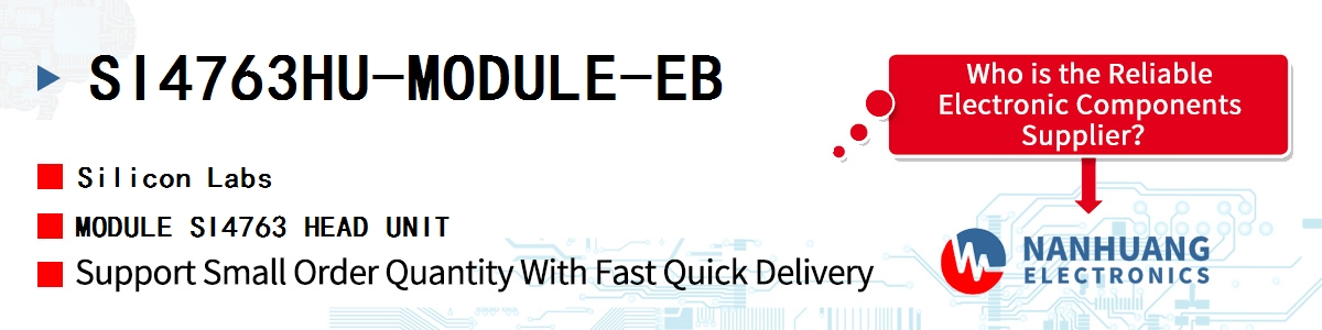 SI4763HU-MODULE-EB Silicon Labs MODULE SI4763 HEAD UNIT