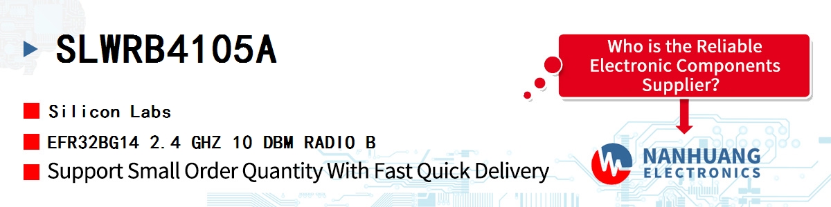 SLWRB4105A Silicon Labs EFR32BG14 2.4 GHZ 10 DBM RADIO B