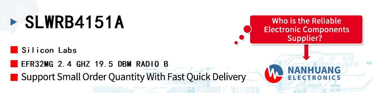 SLWRB4151A Silicon Labs EFR32MG 2.4 GHZ 19.5 DBM RADIO B